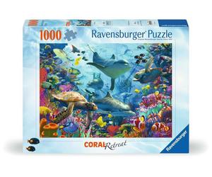 Underwater Coral Reef Puzzle 1000 Piece Fish and Shark Jigsaw Puzzle