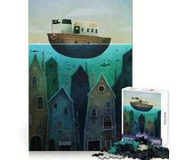 Underwater Creatures Adult Jigsaw Puzzles 1000 Pieces Cognitive Workout Unwind Easily No Rough Edges Holiday Present (38x52cm)