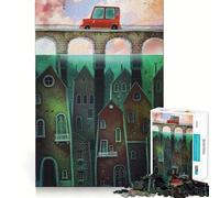 Underwater Creatures Jigsaw 1000 Piece Mind Skill Play Stable Fit No Shifting Parts Enjoyable Pastime for Long Weekends (38x26cm)