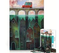 Underwater Creatures Jigsaw 1000 Pieces for Teenagers Mind Boost Fun Zero Gap Captivating Leisure for Cozy Indoors (50x75cm)