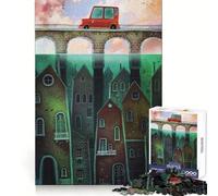 Underwater Creatures Jigsaw Puzzles 1000 Pieces for Teenagers Thought Skill Casual Relaxation Flawless Fit (38x26cm)