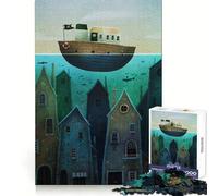 Underwater Creatures Jigsaw Puzzles for Adults1000 Pieces Mental Exercise Tranquil Escape Snug Lock Nice Gift (50x75cm)