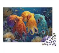 Underwater Creatures Underwater World Fun Educational Game Suitable for All The Family High Difficulty But Not Boring 500pcs (52x38cm)