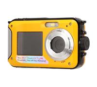 Underwater Digital Camera, 48Mp 2.7K Video Recorder with Dual Screens 10Ft Depth Water Resistant 650Mah Battery Capacity Gift for Children Teenagers Elderly Beginners Snorkeling