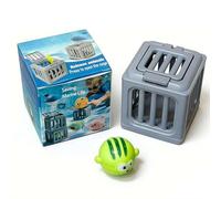 Underwater Dive Rescue Toy Kids Pool Diving Toys Summer Water Dive Pool Set with Fish Box Floating Animals Fun Outdoor Beach Lake Swim Summer Party Gift for Boys Girls Ages 3-12 Bath