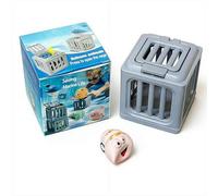 Underwater Dive Rescue Toys Pool Diving Game Set with 6 Ocean Animals & Dive Cages Floating Sinkies for Kids Swim Training Summer Bath Toys for Boys Girls Beach Water Treasure Chest Party Gift