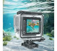 Underwater Diving Case for GoPro HERO 4K 2024, PULUZ 60m / 196ft Waterproof Housing Cover Shell Accessories with Screw for HERO 4K 2024 Camera Photography