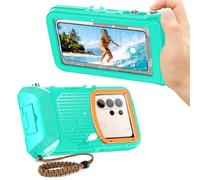 Underwater Diving Waterproof Case for Samsung Galaxy S26/S25/S24 Series, Aluminum Alloy Phone Housing with Clear Lens, for Snorkeling, Scuba Diving & Outdoor Use (Right-Side Volume Button Models Only)