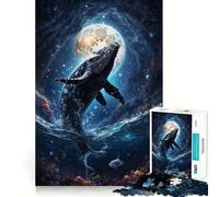 Underwater Dreamscape Jigsaw Puzzle 1000 Piece Creative Skill Toy Clean Cut Sturdy Components Travel-friendly Brain Game Gift (50x75cm)