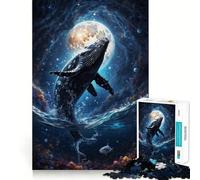 Underwater Dreamscape Jigsaw Puzzles 1000 Recall Fun Play Burr Free Clean Cut Pieces Portable Travel Friendly Fun Game (38x26cm)