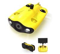 Underwater Drone with 4K Image Stabilization Camera, Remote Controller, 330ft Depth Capability, Portable ROV for Real-Time Viewing and Data Monitoring