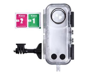 Underwater Filming Case Camera, lens, B | 45 M Dive Housing, Clear Shell, Secure Gasket, Action Mount