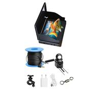 Underwater Fish Finder Display 4.3" IPS Screen IP67 Waterproof Lens with 195° Wide-Angle Camera for Fishing Enthusiasts