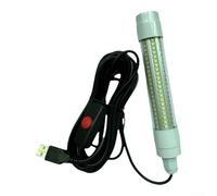 Underwater Fish Lamp White LED 5V 13W PC Plastic(- 126 - Green Light)