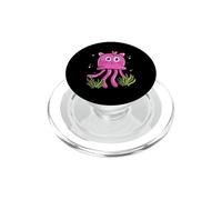 Underwater Fish Sea Cat Lover Cute Jellyfish PopSockets PopGrip for MagSafe