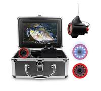 Underwater Fishing Camera 1000TVL Video Kit Fish Finder 15M 30M 7 Inch For Ice Lake Sea Boat(Black)