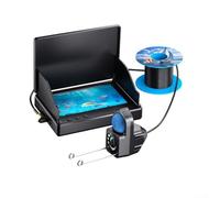 Underwater Fishing Camera, 15M/30M Cable, IPS HD Wide Angle Lens, 6-8 Hours Battery Life, Sun Visor for Clear Viewing, for Ice Sea Lake River Fishing(15m)
