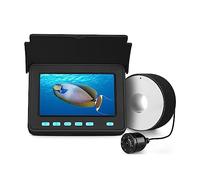 Underwater Fishing Camera, 4.3 Inch 20M Underwater Video Fish Finder Portable Fishing Camera Fixed On Rod 1000TVL Waterproof Camera 10000mAh Battery 10H for Ice Lake Sea Boat Kayak Fishing