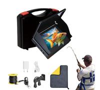 Underwater Fishing Camera,5.0in HD Waterproof Ice Fishing Camera,Night Vision Portable Fish Finder,IP68 Waterproof Fishes Finder,Infrared Night Vision Light,for Ice Lake Sea Boat Kayak