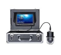 Underwater Fishing Camera, 9 Inch DVR Recorder Underwater Fishing Video Camera Fish Finder 20 LEDs 360 Degree Rotating Dome Rotating Panoramic Viewing Camera for Ice Lake Sea Boat Kayak Fishing(100M)