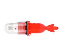 Underwater Fishing Light Fish Lamp with Alternate Blinking Red Plastic