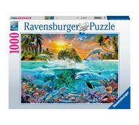 Underwater Island 1000 Piece Jigsaw Puzzles for Adults and Kids Age 12 Years Up