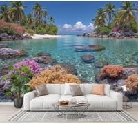 Underwater Landscape Mural Wallpaper for Living Room Bedroom Decor