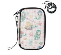 Underwater Mermaids Sea Passport Holder for Travel Passport Holders Bag