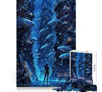 Underwater Metropolis Jigsaw Puzzles for Adults1000 Pieces Mental Exercise Tranquil Escape Snug Lock Nice Gift (50x75cm)