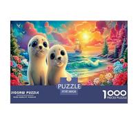 Underwater Ocean 1000-Pc Jigsaw Adventure - A Vibrant Marine Life Puzzle for Families, Kids & Adults. Discover Coral Reefs And Sea Creatures in This Educational Design.