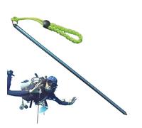 Underwater Pointer Stick - Metal Dive Guide Bar, Heavy Duty Dive Signal Stick with Rope | Portable Diving Equipment for Reef Fishing Research Training relies heavily on advanced technology