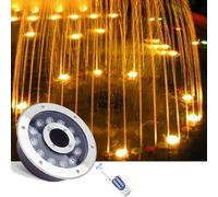 Underwater Pond Lights - RGB Submersible Fountain Lamp, 24V Low Voltage Waterproof Landscape Lights, IP68 Rated for Outdoor Decoration