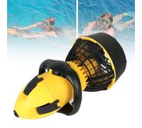 Underwater Pool Scooter, Underwater Scooter, Water Sports Diving Scooter with Handle, Compact and Portable Water Scooter for Adults&kids, Scuba Diving Snorkeling Sea Scooter Multiple Uses,Yellow