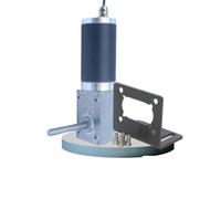 Underwater Robotic Waterproof Geared Motor IP68 Tubular Metal Gearbox Reducer Long axis Right Angle Worm Gear reductor(Motor,265R-12V)