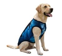 Underwater Scuba Diver Pet Ice Silk Vest Summer Dog Shirts Breathable T-Shirt Soft Outfits