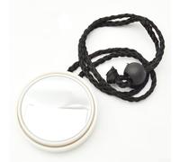 Underwater Scuba Diving Rearview Mirror with Adjustable Angle and Lanyard, Offering Secure Attachment and Wider Field of Vision (White)