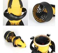 Underwater Sea Scooter Scuba Diving Swimming Booster for Adults with Dual Speed Propeller and Lead-acid Battery