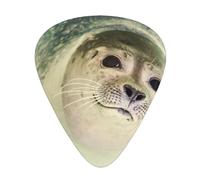 Underwater Seal,12 Pcs Guitar Pick,3 Different Thickness Plectrums for Acoustic Guitar Bass Ukulele (0.46mm 0.96mm 0.71mm)