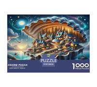 Underwater Shells1000Pieces JigsawPuzzlesShell World ForAdult Colourful Brainteasing Age12+byth ThemeFlowersandBirds Fun, Challenging 38x26cm/1000pcs