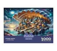 Underwater Shells1000Pieces JigsawPuzzlesShell World ForAdults Colourful Brainteasing Age12+byth Challenging The Impossible Difficult Game Fun, Challenging 70x50cm/1000pcs