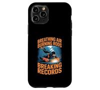 Underwater Welder Breathing Air Burning Rods Case for iPhone 11 Pro