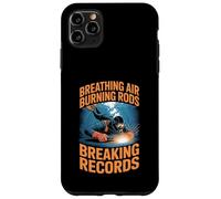 Underwater Welder Breathing Air Burning Rods Case for iPhone 11 Pro Max