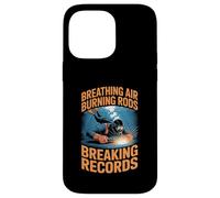 Underwater Welder Breathing Air Burning Rods Case for iPhone 14 Pro Max