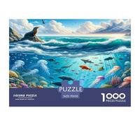 Underwater World 1000 Piece Jigsaws for Adults Educational Games Birthday Gifts for Women And Man Art Colorful DIY Craft 70x50cm/1000pcs