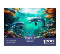 Underwater World 1000 Piece Jigsaws for Adults Fun, Challenging & Brainteasing Birthday Gifts for Women And Man Art Colorful DIY Craft 70x50cm/1000pcs