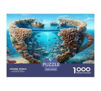 Underwater World 1000 Piece Jigsaws for Adults Fun, Challenging & Brainteasing Birthday Gifts for Women And Man Challenge High Difficulty 70x50cm/1000pcs