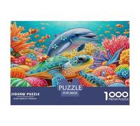 Underwater World 1000 Piece Jigsaws for Adults Impossible Beautiful Home Decoration Art Colorful DIY Craft 38x26cm/1000pcs