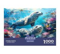 Underwater World 1000 Piece Jigsaws for Adults Impossible Birthday Gifts for Women And Man Challenge High Difficulty 70x50cm/1000pcs