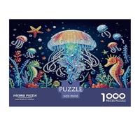Underwater World 1000 Pieces Jigsaw Puzzles for Adults Fun, Challenging & Brainteasing Birthday Gifts for Women And Man Art Colorful DIY Craft 70x50cm/1000pcs