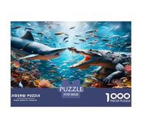 Underwater World 1000 Pieces Jigsaws for Adults Educational Games Birthday Gifts for Women And Man Challenge High Difficulty 38x26cm/1000pcs